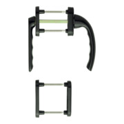 HOPPE Garniture de poignée FTT PZ, Tôkyô 099KH/66N TS 63-68, N 12 ALU F8707