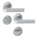 HOPPE Garniture de poignée OT avec rosaces, ronds, Bonn E150/42H/42HKVS, VK8, WC/S acier inox mat-1