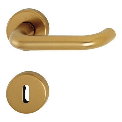 HOPPE Garniture de poignée ZT avec rosaces, ronde, Paris 138L/42KV/42KVS, VK8, BB, couleur bronze