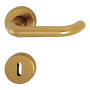 HOPPE Garniture de poignée ZT avec rosaces, ronde, Paris 138L/42KV/42KVS, VK8, BB, couleur bronze