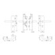 HOPPE Garniture de porte à plaque longue HT-Schutz Paris 138/3331/3310,PZ,E92 blanc trafic-3