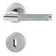 HOPPE Garniture de porte OT avec rosaces, ronde, Capri M1950/15KV/15KVS, VK8, BB-1