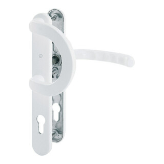 HOPPE Garniture de porte PT, étroite ov., PZ, VK8, E92, Luxemb. 513G/3357N/1500 F9016, TS 72-77