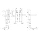 HOPPE Garniture de porte PT, RR, ov.PZ, VK8, E92, Luxemb. 513G/3357N/1500 F1-2, TS 72-77-3