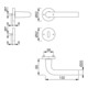HOPPE Garniture de porte ZT avec rosaces, rond, Bonn 150/42KV/42KVS, VK8, BB couleur naturelle-4