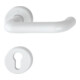 HOPPE Garniture de porte ZT avec rosaces rondes, Paris K138/15/15S VK8, PZ, blanc trafic-1