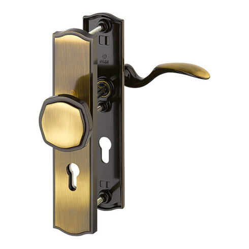 HOPPE Garniture de protection WET à plaque longue, PZ, 8/72, Meran M57/371A/370/112SH DL, brunie