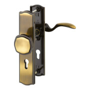 HOPPE Garniture de protection WET Langue, PZ, 8/72, Meran M57/371A/370/112SH DR, brunie