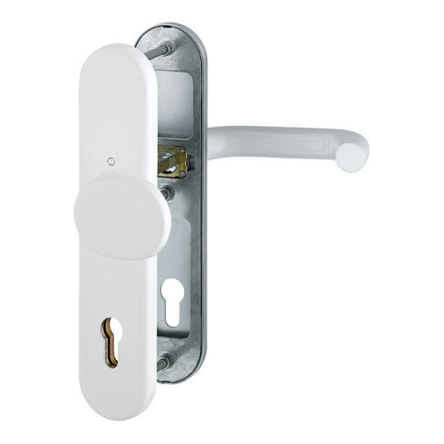HOPPE Garniture de remplacement HT, longue, PZ, 10/92, Paris 86G/3331/3310/138 blanc trafic