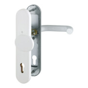 HOPPE Garniture de remplacement HT, longue, PZ, 10/92, Paris 86G/3331/3310/138 blanc trafic