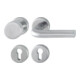 HOPPE Garniture interchangeable avec rosaces, ronds, Bonn E58/42KV/42KVS/150Z PZ, VK8, acier inox mat-1