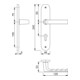 HOPPE Hamburg 1700/273P ov. PZ72/8, F1 TS 35-45, s. n.-3