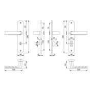 HOPPE Hamburg 1700/273P ov.,WC/S78/8 (5 ) F1, TS 37-42, o. No.-3