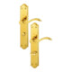 Hoppe Jeu de plateaux longs Almeria M166SN/2700 MS F71 Bad SK/OL 78mm DIN R-1