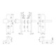 Hoppe Kit de protection Ams.E86G/3332ZA/3310/1400Z VA F69 92mm 67-72mm-2
