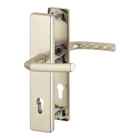Ensemble de béquilles de protection Hoppe Birmingham Aluminium