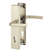 Ensemble de béquilles de protection Hoppe Birmingham Aluminium