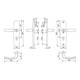 Hoppe Kit de protection NY 1810H/3331/3410 Alu.F1 92mm 67-72mm-4