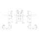 Hoppe Kit de protection Paris E138Z/3331/3310 VA F69 72mm 42-47mm