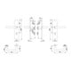 Hoppe Kit de protection Paris E138Z/3331/3310 VA F69 72mm 42-47mm-4