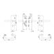 Hoppe Kit de protection Paris E138Z/3331/3310 VA F69 92mm 67-72mm-2