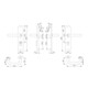 Hoppe Kit de protection Paris E138Z/3332ZA/3310 VA F69 72mm 42-47mm-4