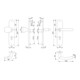 Ensemble interchangeable de protection des houppes Trondheim Acier inoxydable-2