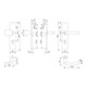 Ensemble interchangeable de protection des houppes Trondheim Acier inoxydable-2