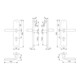 Hoppe Kit de protection Vérone 1510/3331/3310 Alu.F1 72mm 42-47mm-2