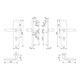 Hoppe Kit de protection Vérone 1510/3331/3310 Alu.F1 72mm 42-47mm-5