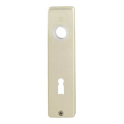 Hoppe Kurzschild-Paar 202KP/AP Alu. F2 BB