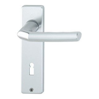 HOPPE Kurzschildgarnitur Birm.1117/202KP Alu.F1 OB poignée carrée