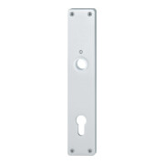 Hoppe Langschild-Paar 202H F1/naturf. F1 PZ 92mm