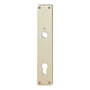 Hoppe Langschild-Paar 202H F2/neusilberfarbig F2 PZ 92mm