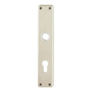 Hoppe Langschild-Paar 202SP F2/neusilberfarbig F2 PZ 72mm
