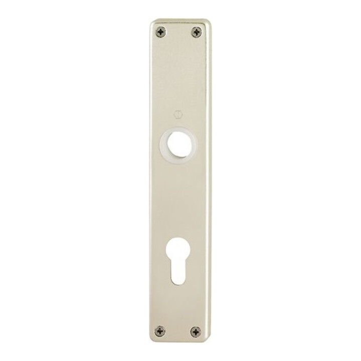 Hoppe Langschild-Paar 202SP F2/neusilberfarbig F2 PZ 72mm