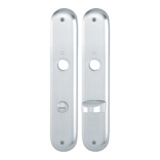 Hoppe Langschild-Paar 273P F1/naturf. F1 Bad SK/OL 78mm