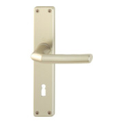 Hoppe Langschildgarnitur Birmingham 1117/202SP Alu. F2 OB 72mm DIN L/R