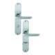 Hoppe Langschildgarnitur Cardiff E1850Z/302 VA F69 Bad SK/OL 78mm DIN L/R-1