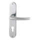 Hoppe Langschildgarnitur Denver E1310Z/302 VA F69 PZ 72mm DIN L/R-1