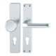 Hoppe Langschild-Wechselgarnitur London Aluminium-1