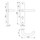 Hoppe Langschildgarnitur Mar.1138/273P Alu.F1 PZ 72mm DIN L/R-5