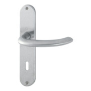 Hoppe Langschildgarnitur Mar.E1138Z/302 VA F69 OB 72mm DIN L/R