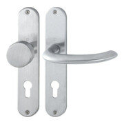 Hoppe Langschildgarnitur Mar.E58/302/1138Z VA F69 PZ 72mm DIN L/R