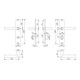 Hoppe Langschildgarnitur Stock.E1140Z/302 VA F69 Bad SK/OL 78mm DIN L/R-3
