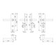 Hoppe Langschildgarnitur Stock.E1140Z/302 VA F69 Bad SK/OL 78mm DIN L/R-4