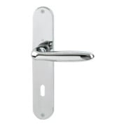 Hoppe Langschildgarnitur Verona M151/302 MS F49-R OB 72mm DIN L/R