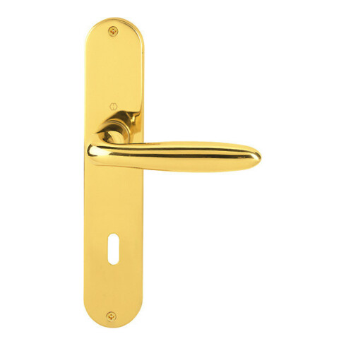 Hoppe Langschildgarnitur Verona M151/302 MS F71 OB 72mm DIN L/R
