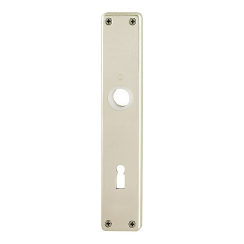 HOPPE Langue de plaque ZT London, 202SP, BB, E72, visible, nickel mat anodisé