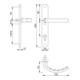 HOPPE Luxembourg 1500/3357SN ov.,PZ92/8, F1-2 o. No.-3